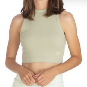 Guess Light Beige Crop Tank - Small